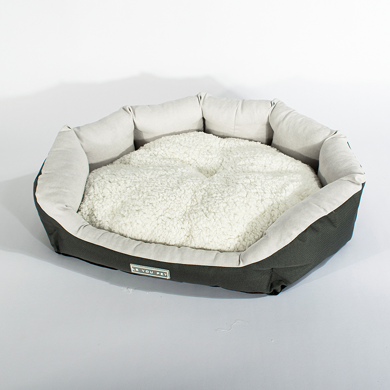 Oxford Cloth Open-Top Cat Bed